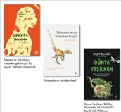 Dinozordan İnsan Evrimi Seti : 3 Kitap kapağı