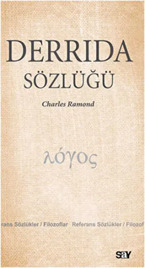 Derrida Sözlüğü kapağı