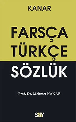 Farsça-Türkçe Sözlük Küçük Boy kapağı