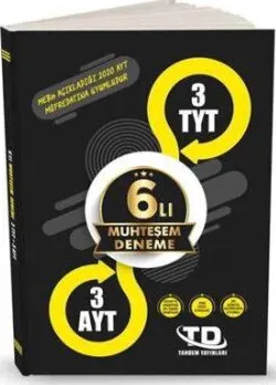TYT-AYT 6`lı Muhteşem Deneme kapağı