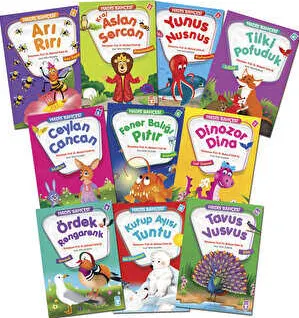 Hadis Bahçesi 10 Kitap Takım kapağı