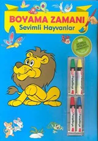 Boyama Zamanı: Sevimli Hayvanlar kapağı