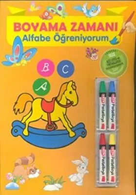 Boyama Zamanı: Alfabe Öğreniyorum kapağı