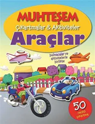 Araçlar - Muhteşem Çıkartmalar ve Aktiviteler kapağı