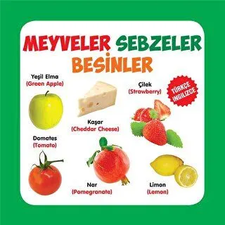 Meyveler Sebzeler Besinler kapağı