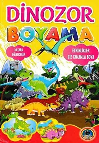 Dinozor Boyama kapağı