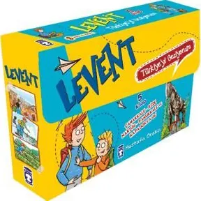 Levent Türkiye`yi Geziyorum 1 Set - 5 Kitap kapağı