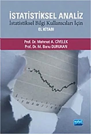 İstatistiksel Analiz - İstatistiksel Bilgi Kullanıcıları İçin El Kitabı kapağı