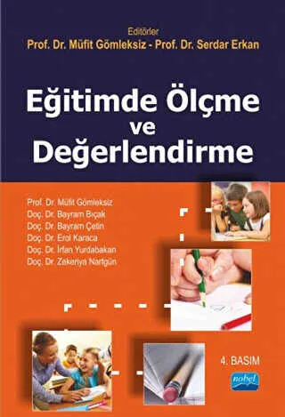 Eğitimde Ölçme ve Değerlendirme kapağı