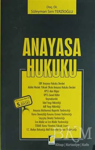Anayasa Hukuku kapağı