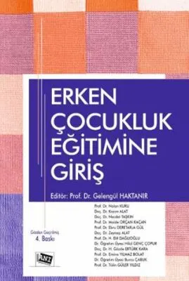 Erken Çocukluk Eğitimine Giriş kapağı