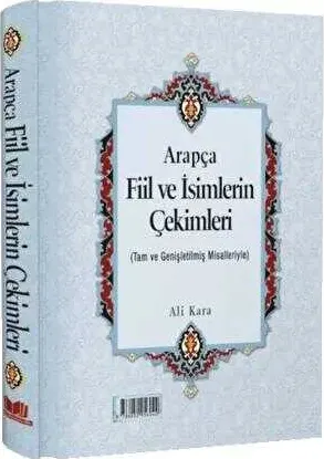 Arapça Fiil ve İsimlerin Çekimleri Rahle Boy kapağı