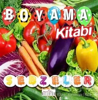 Boyama Kitabı Sebzeler kapağı