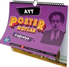 AYT Coğrafya Poster Notlar kapağı