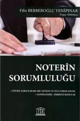 Noterin Sorumluluğu kapağı