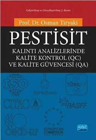 Pestisit - Kalıntı Analizlerinde Kalite Kontrol QC ve Kalite Güvencesi QA kapağı
