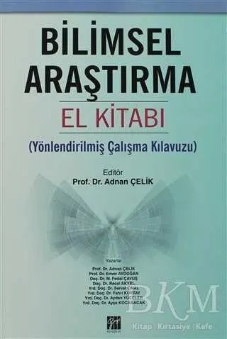 Bilimsel Araştırma El kitabı kapağı