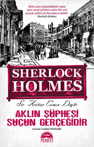 Aklın Şüphesi Suçun Gerçeğidir - Sherlock Holmes kapağı