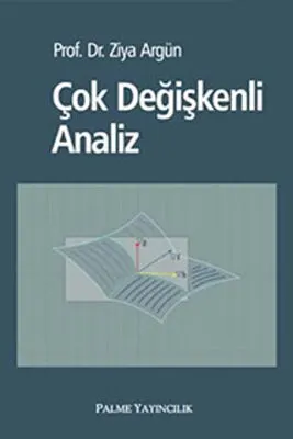 ÇOK DEĞİŞKENLİ ANALİZ kapağı