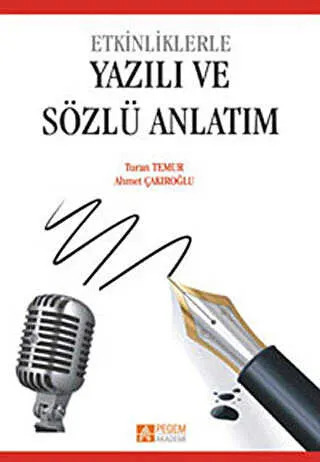 Etkinliklerle Yazılı ve Sözlü Anlatım kapağı