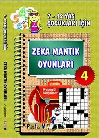 Zeka Mantık Oyunları 4 kapağı