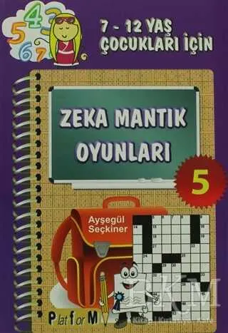 Zeka Mantık Oyunları 5 kapağı