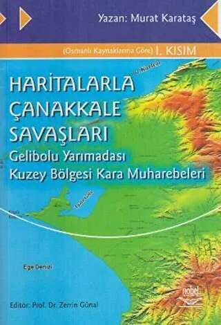 Haritalarla Çanakkale Savaşları kapağı
