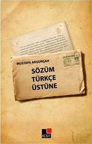 Sözüm Türkçe Üstüne kapağı