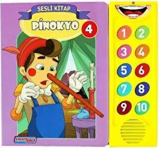 Pinokyo - Sesli Kitap 4 kapağı