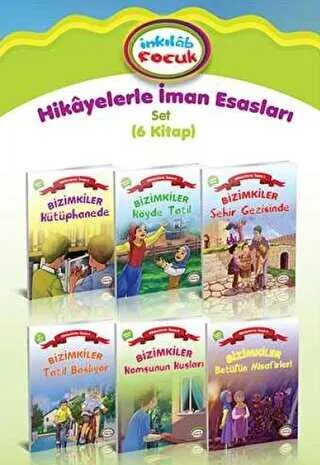 Hikayelerle İman 6 Kitap Takım kapağı
