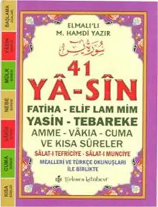 41 Ya-sin Kod: YAS004 kapağı
