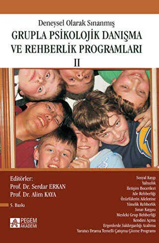 Deneysel Olarak Sınanmış Grupla Psikolojik Danışma ve Rehberlik Programları - 2. Cilt kapağı