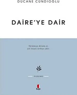 Daire’ye Dair kapağı