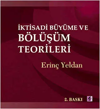 İktisadi Büyüme ve Bölüşüm Teorileri kapağı