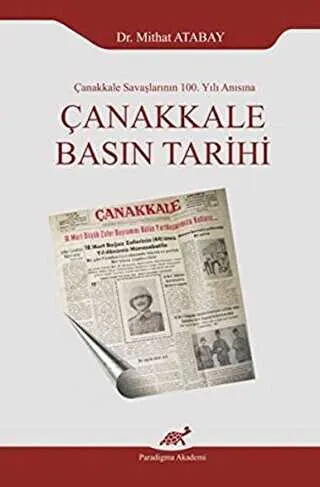 Çanakkale Basın Tarihi kapağı