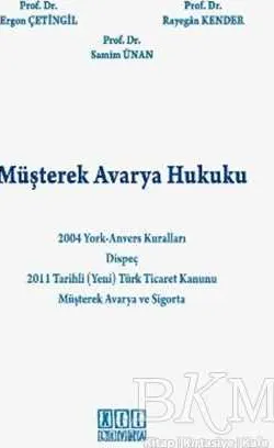 Müşterek Avarya Hukuku kapağı
