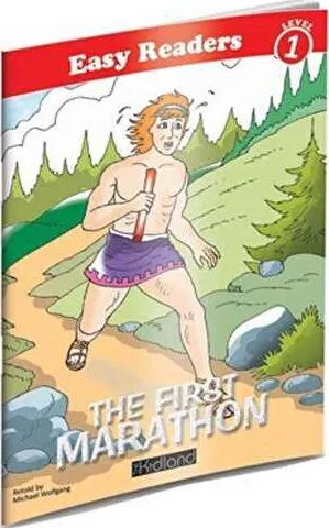The First Marathon - Easy Readers Level 1 kapağı