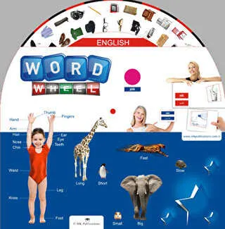 English Word Wheel kapağı