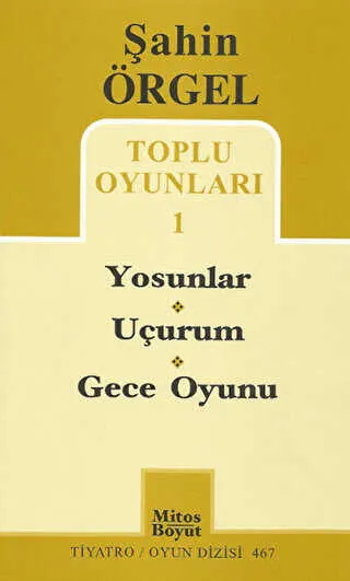 Toplu Oyunları 1 Yosunlar - Uçurum - Gece Oyunu kapağı