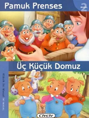 Pamuk Prenses - Üç Küçük Domuz kapağı