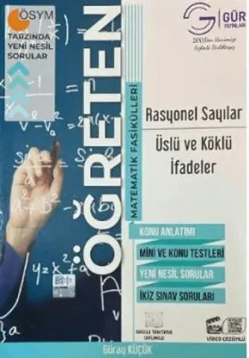 Öğreten Matematik Fasikülleri - Rasyonel Sayılar, Üslü ve Köklü Sayılar Konu Anlatımlı kapağı