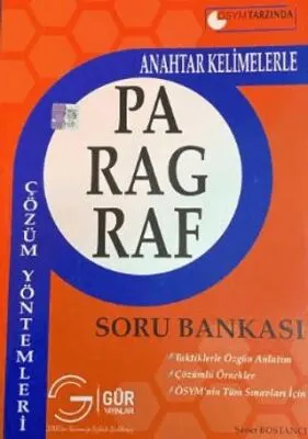 ÖSYM Tarzı Anahtar Kelimelerle Paragraf Çözüm Yöntemleri kapağı