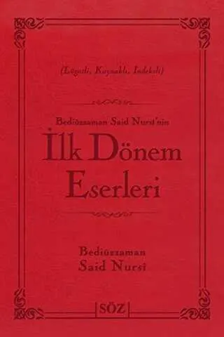 Bediüzzaman Said Nursi’nin İlk Dönem Eserleri Çanta Boy kapağı