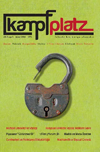 Kampfplatz Cilt: 2 Sayı: 5 - Şubat 2014 kapağı