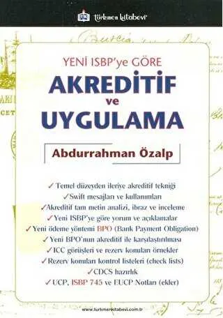Yeni ISBP`ye Göre Akreditif ve Uygulama kapağı