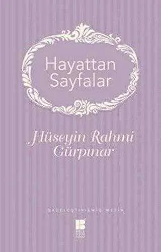 Hayattan Sayfalar kapağı