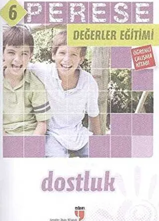 Perese 6 Değerler Eğtimi Öğrenci Çalışma Kitabı kapağı