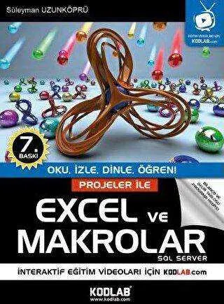 Projeler ile Excel ve Makrolar kapağı