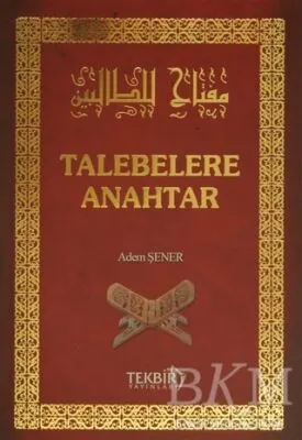 Talebelere Anahtar kapağı