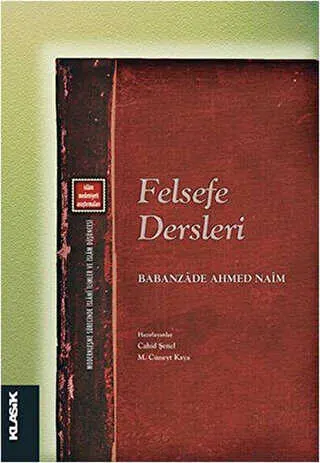 Felsefe Dersleri kapağı
